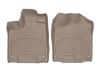 WeatherTech 458391im | 2016+ Honda Pilot Front FloorLiner HP - Tan; 2016-2023 Alternate Image 1