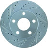 Stoptech 227.62057R | StopTech Pontiac Bonneville Select Sport Drilled/Slotted Rotor, Front Right; 1998-2005 Alternate Image 2