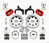 Wilwood 140-12459-dr | Forged Dynalite Front Kit 12.19in Drilled Red 59-64 Chevy Impala / 63-64 Corvette; 1959-1964 Alternate Image 1