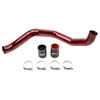 Wehrli wcf100365-red | 2020+ Chevrolet 6.6L L5P Duramax Driver Side 3in Intercooler Pipe - WCFab Red; 2020-2022 Alternate Image 1