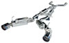 HKS 32009-bn003 | 08 Infiniti G37 Coupe Dual Hi-Power Titanium Tip Catback Exhaust; 2008-2015 Alternate Image 2