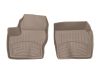 WeatherTech 4514361im | 2019+ Chevrolet Silverado 1500 Front FloorLiner HP - Tan; 2019-2023 Alternate Image 1