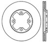 Stoptech 127.42005R | StopTech Nissan 280ZX Sport Drilled/Slotted Rotor, Front Right; 1979-1983 Alternate Image 1