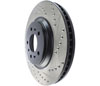 Stoptech 127.62099L | StopTech Cadillac DTS Sport Drilled/Slotted Rotor, Front Left; 2006-2011 Alternate Image 4