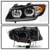 SPYDER 5083432 | Spyder BMW E90 3-Series 4DR Projector Headlights - Halogen Model Only - LBDRL - Black - (PRO-YD-BMWE9005V2-AM-BK); 2006-2008 Alternate Image 8