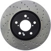 Stoptech 128.40071L | StopTech Honda Pilot Sport Cryo Cross Drilled Rotor, Front Left; 2009-2015 Alternate Image 6