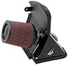 K&N Engineering 699505t | K&N 09-10 Audi A4 2.0L Typhoon Air Intake; 2009-2010 Alternate Image 1