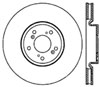 Stoptech 127.40062L | StopTech Acura TL Sport Drilled/Slotted Rotor, Front Left; 2004-2008 Alternate Image 2