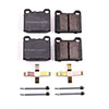 PowerStop 17031 | Power Stop 88-91 Mercedes-Benz 300SE Rear Z17 Evolution Ceramic Brake Pads w/Hardware; 1988-1991 Alternate Image 1