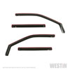 Westin 72-37417 | 2018-2019 Ford Expedition Wade In-Channel Wind Deflector 4pc - Smoke; 2018-2022 Alternate Image 3