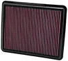 K&N Engineering 332448 | K&N Replacement Air Filter 10-12 Hyundai Santa Fe/Kia Sorrento / 11-12 Hyundai Sonata/Kia Optima; 2010-2012 Alternate Image 2