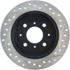 Stoptech 127.40017R | StopTech Honda CRX Sport Drilled/Slotted Rotor, Rear Right; 1990-1991 Alternate Image 4