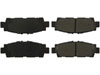 Stoptech 308.04880 | StopTech Street Brake Pads Lexus LS400, Rear; 1990-1992 Alternate Image 3