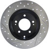 Stoptech 127.51021L | StopTech Kia Optima Sport Drilled/Slotted Rotor, Rear Left; 2011-2016 Alternate Image 8