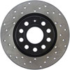 Stoptech 128.33099R | StopTech Volkswagen Tiguan Sport Cryo Cross Drilled Rotor, Rear Right; 2009-2010 Alternate Image 3