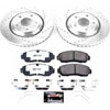 PowerStop k6959-26 | Power Stop 15-17 Honda Odyssey Front Z26 Street Warrior Brake Kit; 2015-2017 Alternate Image 2