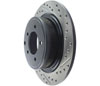 Stoptech 127.63069L | StopTech Jeep Patriot Sport Drilled/Slotted Rotor, Rear Left; 2009-2017 Alternate Image 7