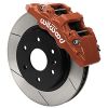 Wilwood 14016803r | 99-06 Chevy Silverado/GMC Sierra Aero6-DM Front Brake Kit - Slotted - Red; 1999-2006 Alternate Image 1