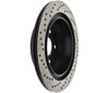 Stoptech 128.42078L | StopTech Infiniti FX35 Sport Cross Drilled Brake Rotor, Rear Left; 2003-2012 Alternate Image 5