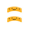 MGP 38011SMGPYL | MGP 4 Caliper Covers Engraved Front & Rear MGP Yellow Finish Black Char 2006 Lexus IS250; 2006-2008 Alternate Image 6