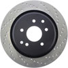 Stoptech 128.42093L | StopTech Infiniti Q60 Sport Cross Drilled Brake Rotor, Rear Left; 2014-2016 Alternate Image 8