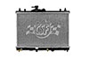 CSF 3347 | 07-09 Nissan Versa 1.8L OEM Plastic Radiator; 2007-2009 Alternate Image 1