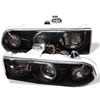 SPYDER 5009524 | Spyder Chevrolet Blazer Halo Projector Headlights - Black - (PRO-YD-CS1098-BK); 1998-2005 Alternate Image 2