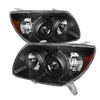 SPYDER 9023378 | Xtune Toyota 4Runner 06-09 Crystal Headlights Black HD-JH-T4R06-AM-BK; 2006-2009 Alternate Image 1