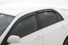 AVS 194073 | 09-13 Toyota Corolla Ventvisor In-Channel Front & Rear Window Deflectors 4pc - Smoke; 2009-2013 Alternate Image 1