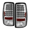 SPYDER 5001535 | Spyder CHEVROLET SUBURBAN / TAHOE & GMC YUKON / DENALI Led Tail Lights - Chrome - (ALT-YD-CD00-LED-C); 2000-2006 Alternate Image 2