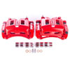 PowerStop s2656 | Power Stop 01-06 Mitsubishi Montero Front Red Calipers w/Brackets - Pair; 2001-2006 Alternate Image 2