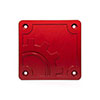 Builtright Industries 110016 | BuiltRight Industries 2020 Jeep Gladiator Bed Plug Plate Cover (Alum) - Red; 2020-2024 Alternate Image 6