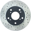 Stoptech 127.40056R | StopTech Honda CR-Z Sport Drilled/Slotted Rotor, Front Right; 2011-2015 Alternate Image 8