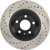 Stoptech 127.33088L | StopTech Audi S4 Sport Drilled/Slotted Rotor, Rear Left; 2004-2009 Alternate Image 5