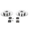 PowerStop k620 | Power Stop 03-05 Mercedes-Benz C240 Rear Z23 Evolution Sport Brake Kit; 2003-2005 Alternate Image 2