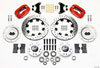 Wilwood 140-11812-dr | Forged Dynalite Front Kit 12.19in Drilled Red 49-54 Chevy/53-62 Corvette (*Line Kit Needed*); 1954-2021 Alternate Image 1