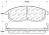 Stoptech 309.08151 | StopTech Sport Brake Pads Nissan Cube, Front; 2009-2014 Alternate Image 7