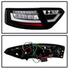 SPYDER 5082275 | Spyder Audi A5 LED Tail Lights - Incandescent Model Only - Black - (ALT-YD-AA508-LED-BK); 2008-2012 Alternate Image 4