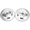 PowerStop ar85102xpr | Power Stop 04-07 Ford Freestar Rear Evolution Drilled & Slotted Rotors - Pair; 2004-2007 Alternate Image 1