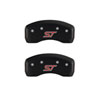 MGP 10236SSTORD | 4 Caliper Covers Engraved Front & Rear ST Red finish silver ch; 2014-2017 Alternate Image 3