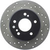 Stoptech 128.35012R | StopTech Mercedes-Benz C230 Sport Cryo Cross Drilled Rotor, Rear Right; 1999-2005 Alternate Image 3