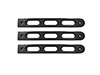 DV8 Offroad d-jp-190026-bk-3 | 2007-2018 Jeep JK Black Slot Style Door Handle Inserts - Set Of 3; 2007-2018 Alternate Image 1