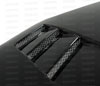 Seibon HD0305DGNESRT4-TS | Carbon Fiber Ts Style Hood Dodge Neon Srt-4; 2003-2005 Alternate Image 3