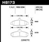 Hawk Performance HB173F.570 | Hawk 84-87 Chevy Corvette 5.7 HPS Street Front Brake Pads; 1984-1987 Alternate Image 1