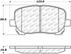 Stoptech 305.09230 | StopTech Street Select Brake Pads Pontiac Vibe, Front; 2003-2008 Alternate Image 1