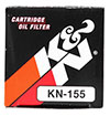 K&N Engineering kn155 | K&N KTM / Husaberg / Betamotor / Polaris 1.625in OD x 0.438in ID x 2.719in H Oil Filter Alternate Image 7