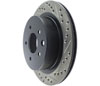 Stoptech 127.42077L | StopTech Nissan Juke Sport Drilled/Slotted Rotor, Rear Left; 2014-2016 Alternate Image 4