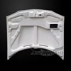 Amerihood CCM93AHWS6FH | Chevrolet Camaro Type-WS6 Style Functional Cooling Hood; 1993-1997 Alternate Image 2