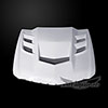 Amerihood CCTSV09AHVIPFHW | Cadillac CTS-V Sedan VIP Style Functional Heat Extraction Hood; 2009-2014 Alternate Image 2