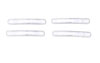 AVS 685406 | 2006 Chevy Avalanche 1500 (Handle Only) Door Lever Covers (4 Door) 4pc Set - Chrome; 2006-2006 Alternate Image 1